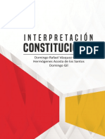 Interpretación Constitucional