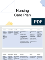 Nursing Care Plan