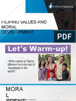 Filipino Values and Moral Development