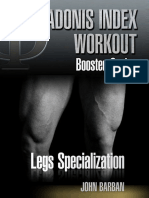 Legs Specialization PDF