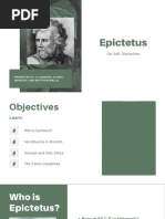 Epictetus: On Self-Discipline