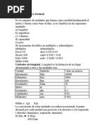 Sistema Metrico Decimal