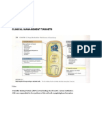 January 14, 2011 Pharmacology 2: Clinical Management Targets