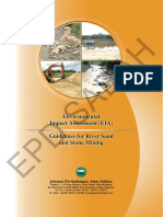 EIA Guidelines River Sand Mining