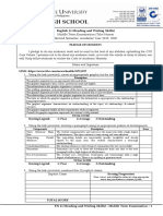 Senior High School: English 11 (Reading and Writing Skills)