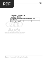 Service: Audi A6 1998