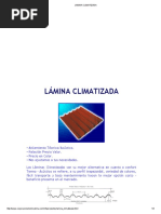 Lamina Climatizada