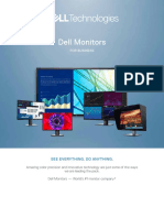 Dell Monitors Family Brochure - Commercial