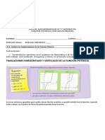 Guía de Autoaprendizaje N°17 Matemática 4° Medio Con Solucionario