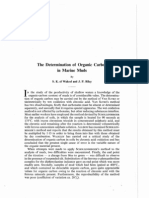 El Wakeel & Riley 1957 Estimation of Organic Carbon