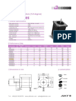 60HSD Series: Hybrid Stepper Motors (1.8 Degree)