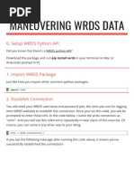 Freda Song Drechsler - Maneuvering WRDS Data