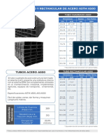 Tubo Cuadrado Y Rectangular de Acero Astm A500