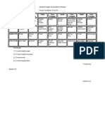 Jadwal 4 Kali Pertemuan Dalam Seminggu