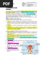 Reproducción Humana - 4to de Sec