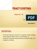 CONTRACT COSTING - Chapter 6