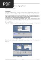 Overview of Oracle Property Management Module