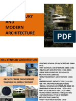 20TH Century and Modernism