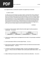 Examen "Metamorfosis de Un Diario".