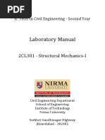 Lab Manual - SM-I (2CL301) PDF