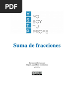 Suma de Fracciones