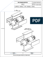 Miscellaneous: Clamped Saddle For Double Guide: Pipe Standard Supports