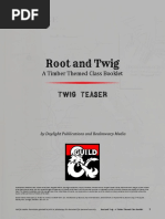 Root and Twig