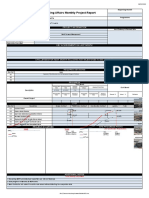 MPM Progress Report Template With S-Curve Based On Time-Duration