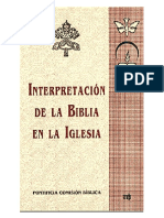 Interpretación de La Biblia en La Iglesia