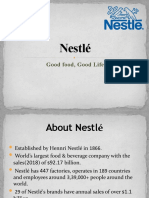 Porter S Value Chain Model of Nestle