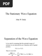 Stationary Wave Equation