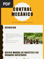 Control Mecánico, Control Físico y Control Genético