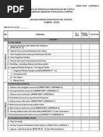 Checklist Fail Panitia Oleh GK