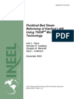 Fluidized Bed Steam Reforming of Hanford LAW Using THOR Mineralizing Technology