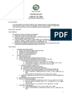 Course Outline Conflict of Laws v2020 PDF