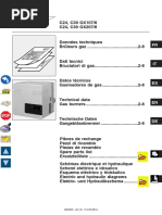 CUENOD Scheda Tecnica Bruciatori Gas C24 C30 GX107 GX207