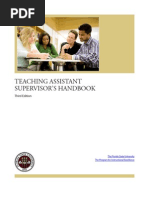 TA Supervisors Handbook 2010