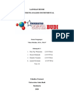 Laporan Resmi Praktikum Analisis Instrumental Kel. 3