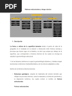 Relieves Estructurales y Riesgo Sísmico