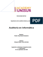 Auditoría Interna y Externa