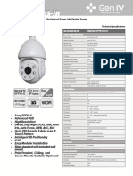 G4-EC23X-ES-IR: Sony EFFIO-S, High Resolution, 23x Optical Zoom, 16x Digital Zoom, Advanced OSD