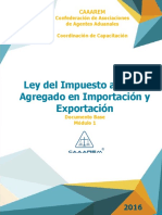 Ley Del Impuesto Al Valor Agregado en Importación y Exportación