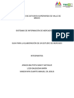 Guia para La Elaboración de Estudio de Mercado