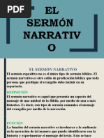 El Sermon Narrativo