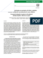 Ortopedia Prequirúrgica en Pacientes de Labio y Paladar Hendido Unilateral: Presentación de Casos Clínicos