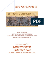 Gravissimum Educationis PDF