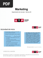 Marketing UTP - Semana 03 PDF