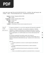 Quiz 1 Evaluación de Proyectos PDF