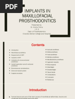 Implants in Maxillofacial Prosthodontics PDF