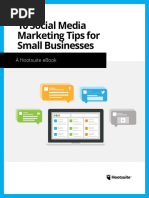 10 Social Media Marketing Tips For Small Businesses: A Hootsuite Ebook